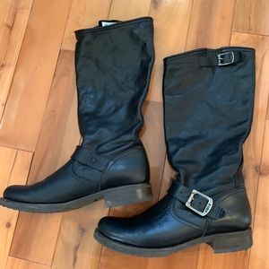 Frye Veronica Slouch Boots - Black
